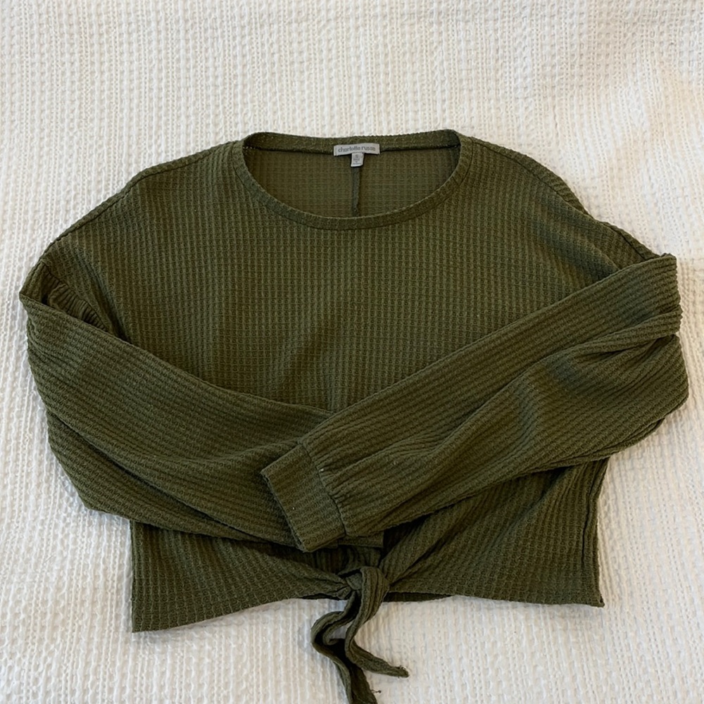 Waffle Knit Sweater